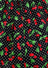 Load image into Gallery viewer, close up of the cherries fabric