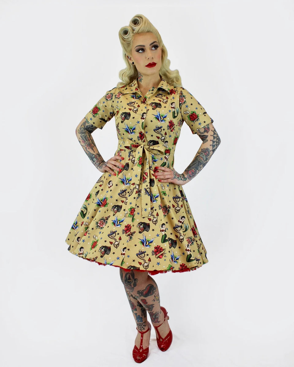 tattoo design dresses Baddie Tattoo Maxi Dress