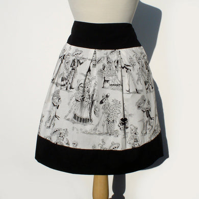 Close up of skirt 