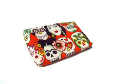 Load image into Gallery viewer, Frida and Skulls Wallet #W800