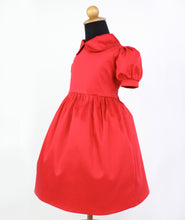 Load image into Gallery viewer, Girl&#39;s Red Holiday Dress #GD-CR91