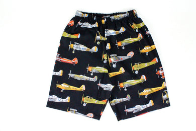 Boy's Vintage Airplanes Shorts# BS-A25