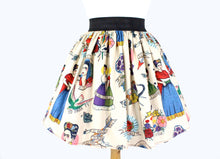Load image into Gallery viewer, Colorful Elastic Frida Portrait Skirt # S-AP646