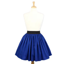 Load image into Gallery viewer, Electric Cobalt Blue A-line Pleated Skirt #S-AP644