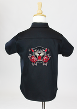 Load image into Gallery viewer, Embroidered Panther Boy Top