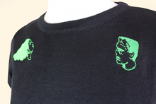 Load image into Gallery viewer, Frankenstein and Bride Black Knit Top