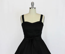 Load image into Gallery viewer, Black Sweetheart Cocktail Dress Full Circle Skirt  XS-3XL