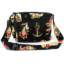 Load image into Gallery viewer, Refuse to Sink / Tattoo Messenger Bag #RTSMG
