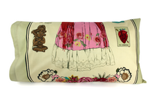 Load image into Gallery viewer, Frida Pillow Cases Teal or Tan 23 x 16.5 in #FPC