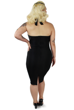 Load image into Gallery viewer, Model wearing dress, Pictured from the back 