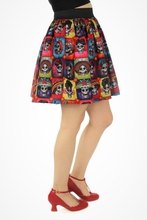 Load image into Gallery viewer, Day of the Dead Catrinas Elastic Skirt #LES