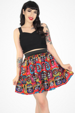 Load image into Gallery viewer, Day of the Dead Catrinas Elastic Skirt #LES