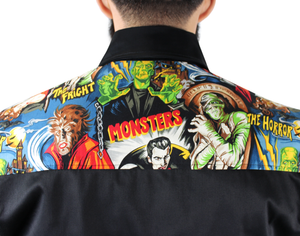 Hollywood Monsters Western Top S-4XL #HMWT