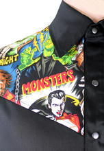 Load image into Gallery viewer, Hollywood Monsters Western Top S-4XL #HMWT
