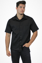 Load image into Gallery viewer, Men&#39;s Black Motorcycle Edition Embroidered Short-Sleeve Top