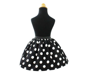 Girl's Classic Large Polka Dots Skirt #GS-BP