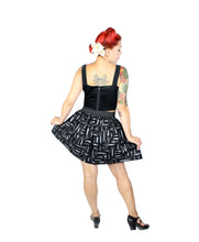 Load image into Gallery viewer, Vintage Scissors Pleated Skirt #PS-S757