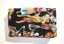Load image into Gallery viewer, Day of the Dead wallet in Black #W218