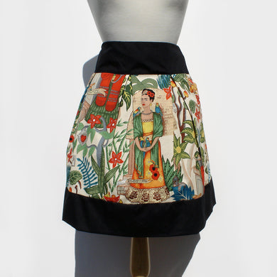 Day of the Dead Mexican Inspired Frida Skirt #S-RS753