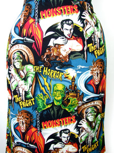 Pinup Hollywood Monsters Pencil Skirt #S-PP712