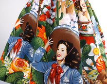 Load image into Gallery viewer, Mexican Senoritas pleated Skirt # S-AP721