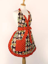 Load image into Gallery viewer, Frida and Skulls Apron #AP741