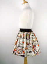 Load image into Gallery viewer, Frida &quot;Noche De Baile&quot;Pleated Skirt #S-AP922