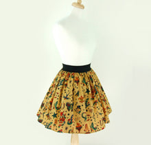 Load image into Gallery viewer, Pleated Tattoo Skirt #S-AP732