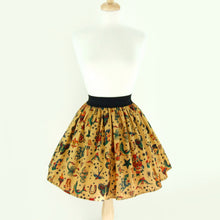 Load image into Gallery viewer, Pleated Tattoo Skirt #S-AP732