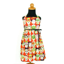 Load image into Gallery viewer, little girl&#39;s Frida and  Skulls Dress #GD-FK987