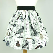 Load image into Gallery viewer, Nevermore A-line pleated  Skirt #S-AP232