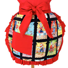 Load image into Gallery viewer, Little Girls Colorful Cartas Marcadas Apron  / One size Fits Ages 2-10 A-G165