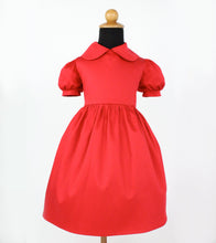 Load image into Gallery viewer, Girl&#39;s Red Holiday Dress #GD-CR91