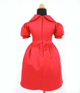 Girl's Red Holiday Dress #GD-CR91