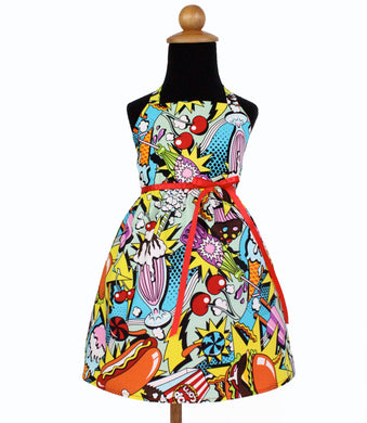 Girl's 1950's Diner Dress # GD-H393