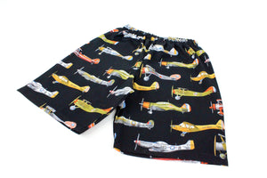 Boy's Vintage Airplanes Shorts# BS-A25
