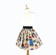 Load image into Gallery viewer, Colorful Elastic Frida Portrait Skirt # S-AP646