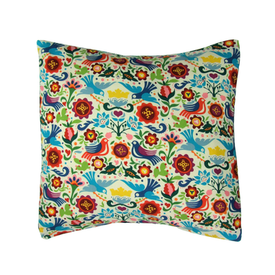 Doves and Flowers Cover Pillow Case 18
